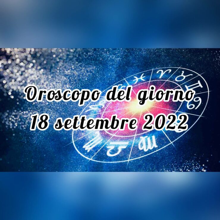 oroscopo del giorno