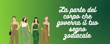 la parte del corpo che governa il segno zodiacale