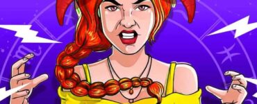 ragazza irritata