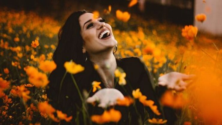ragazza felice