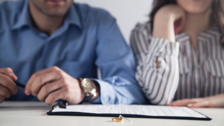 decisione di di separarti o di divorziare