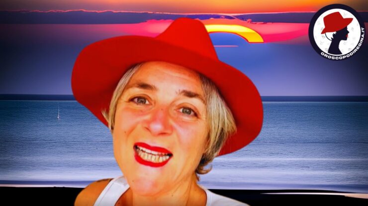 regina con sfondo tramonto