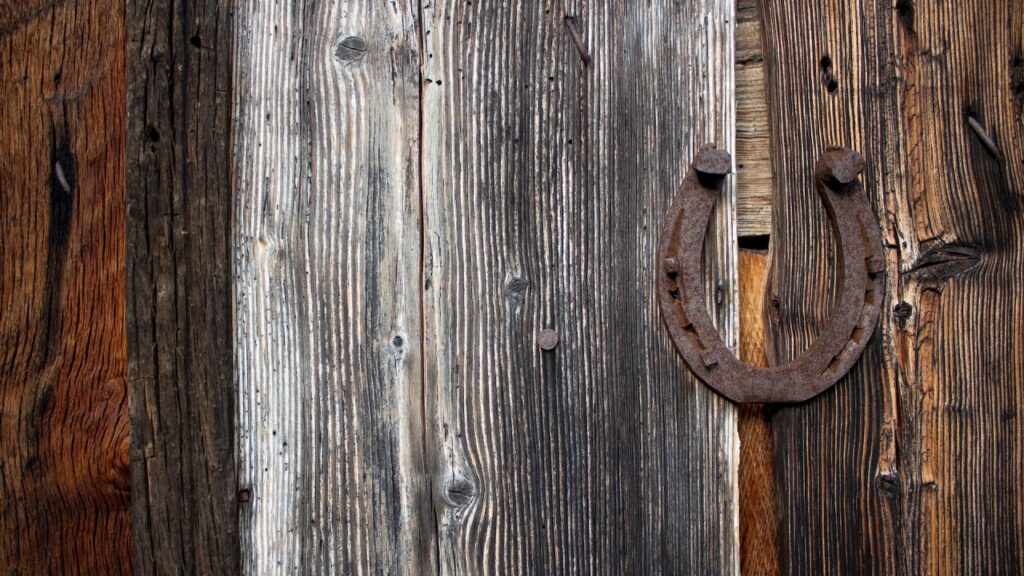 Ferro Di Cavallo Porta Fortuna-ferradura-vetor &bull; Adesivos Para A Parede