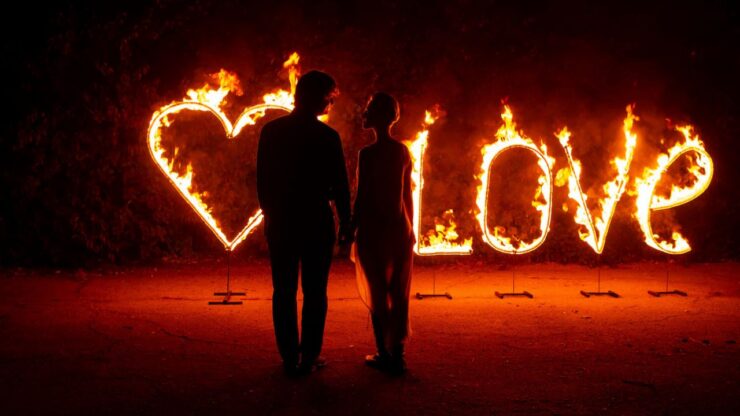 scritta 'love'