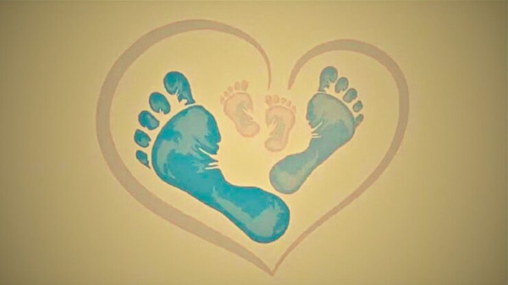 test piedi cuore