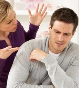 partner che si arrabbia e non parla più