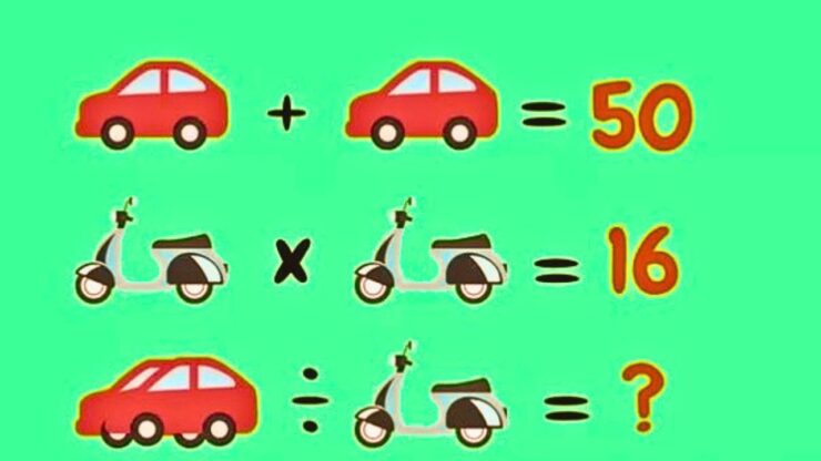 test matematico auto e vespa